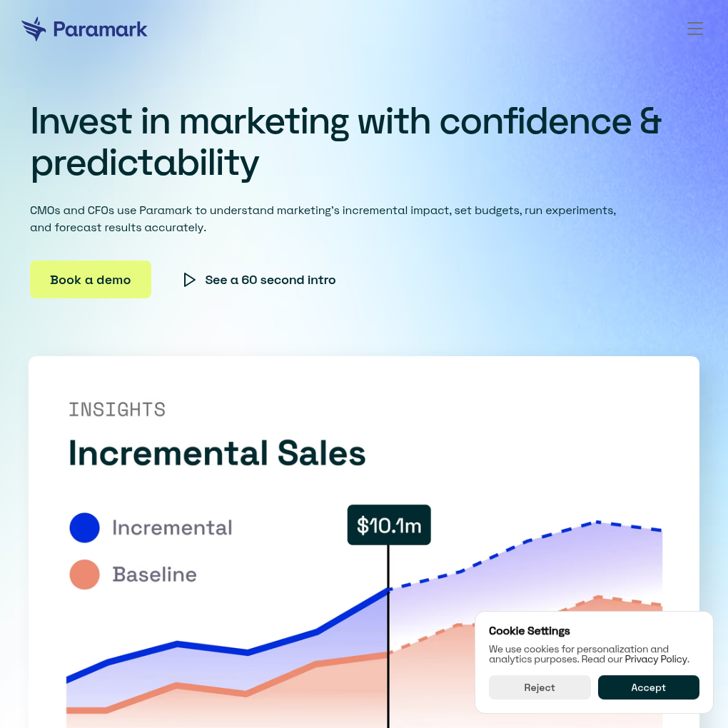 Paramark raises $8M Seed funding to empower marketing teams with data-driven insights