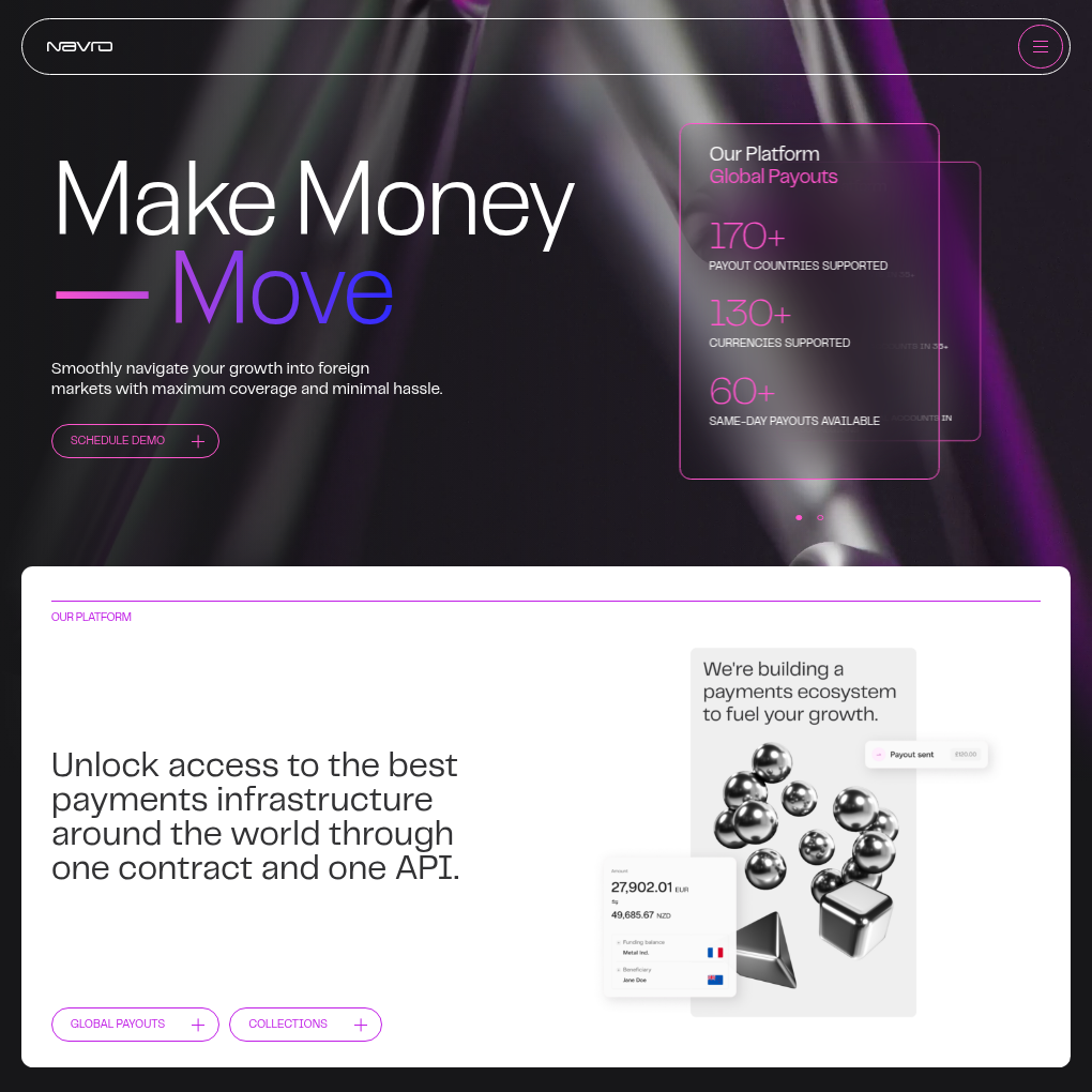 Navro raises $41M Series B to expand global cross-border payment solutions