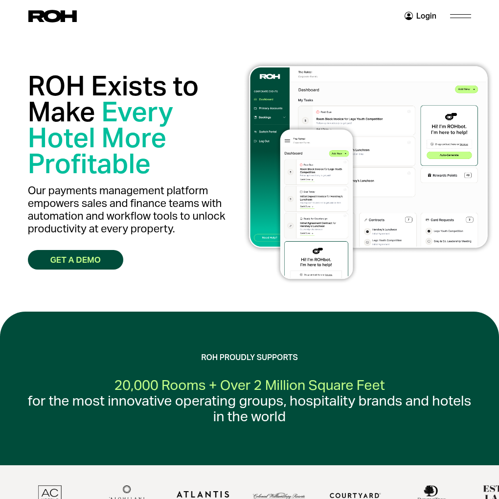 Roh raises $9.2M funding to accelerate its hospitality payments platform innovation