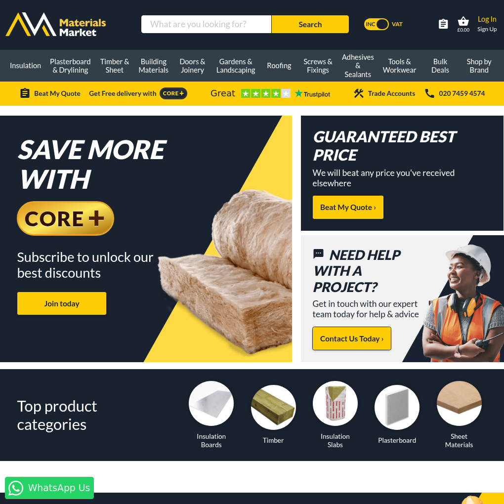 Materials Market raises £2M Seed to expand its online marketplace for heavy building materials