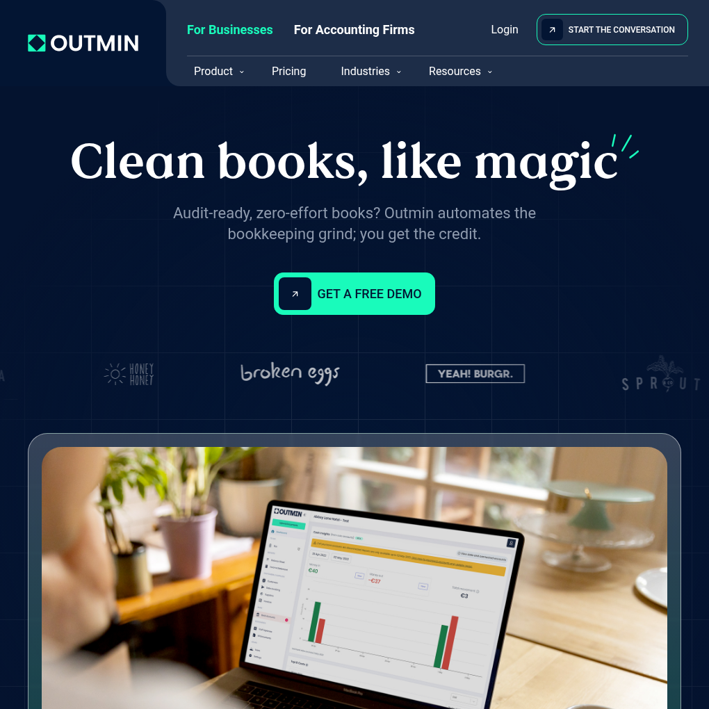 Outmin raises €4M to boost intelligent bookkeeping services for accounting firms