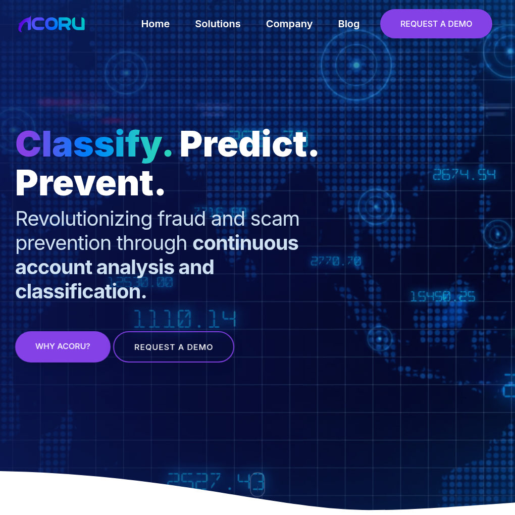 Acoru raises €4M Seed to strengthen fraud detection with advanced cybersecurity analytics